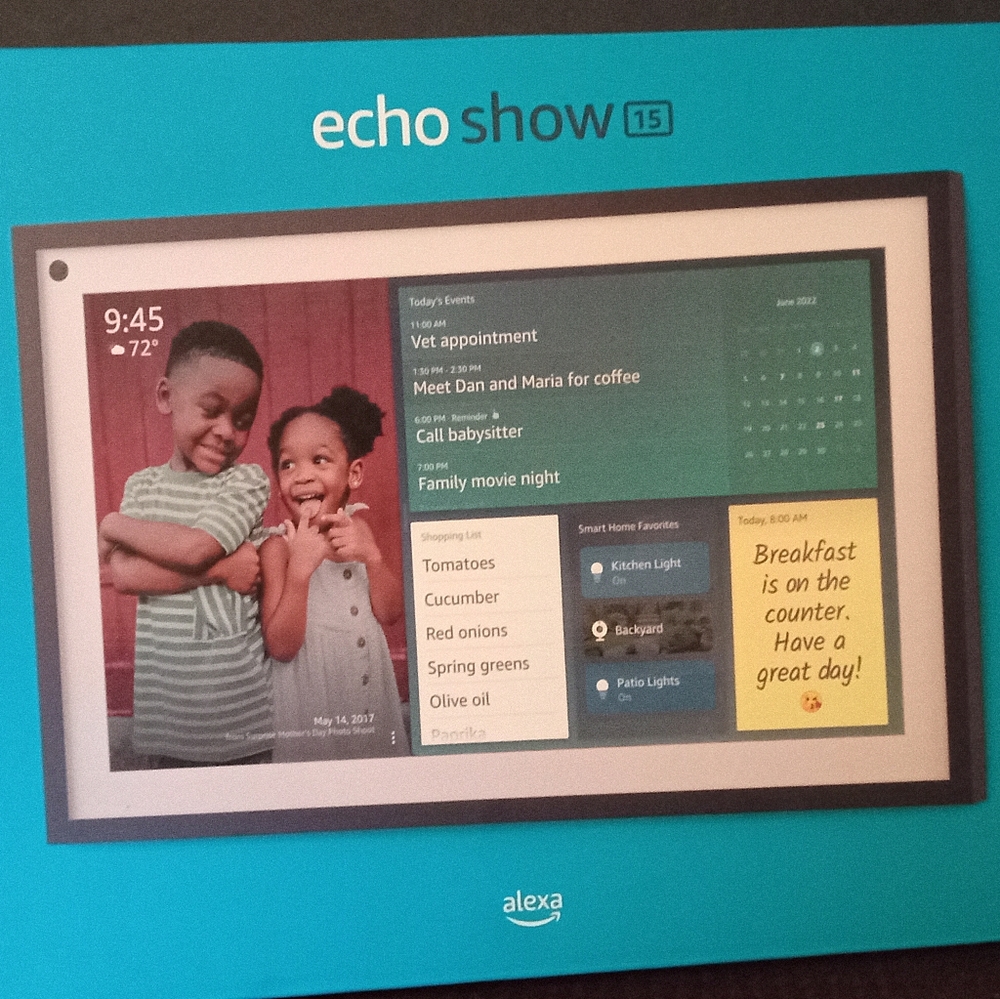 Echo show 15 Alexa